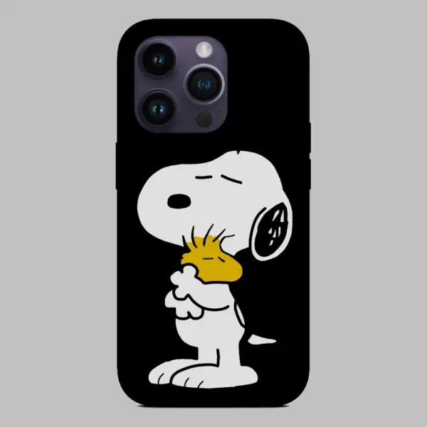 Snoopy Peanuts iPhone Case, Snoopy Peanuts Snoopy and Woodstock iPhone 14 Phone Case