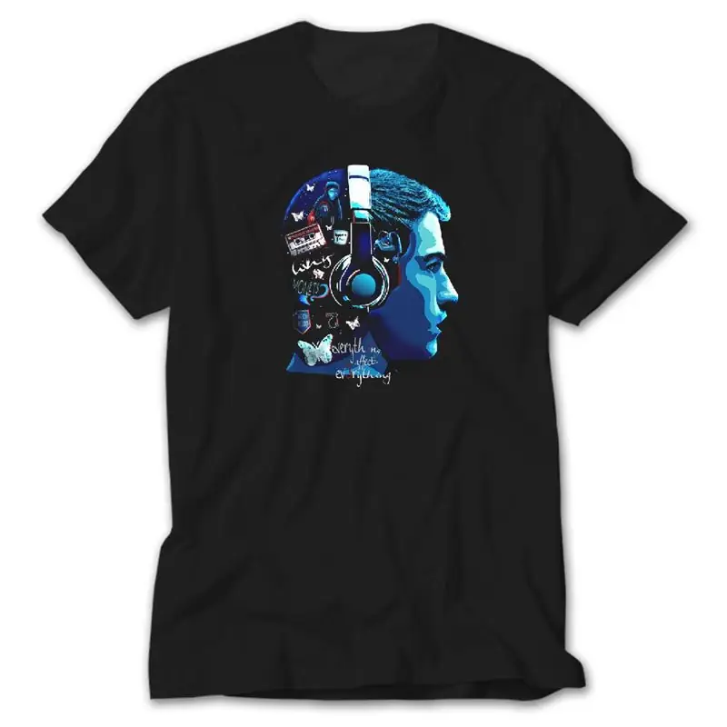 13 Reasons Why Clay Jensen, Black T-Shirt
