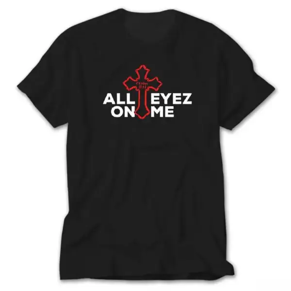 2pac All Eyez on Me, Black T-Shirt