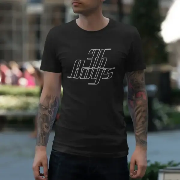 36 Boys, Black T-Shirt