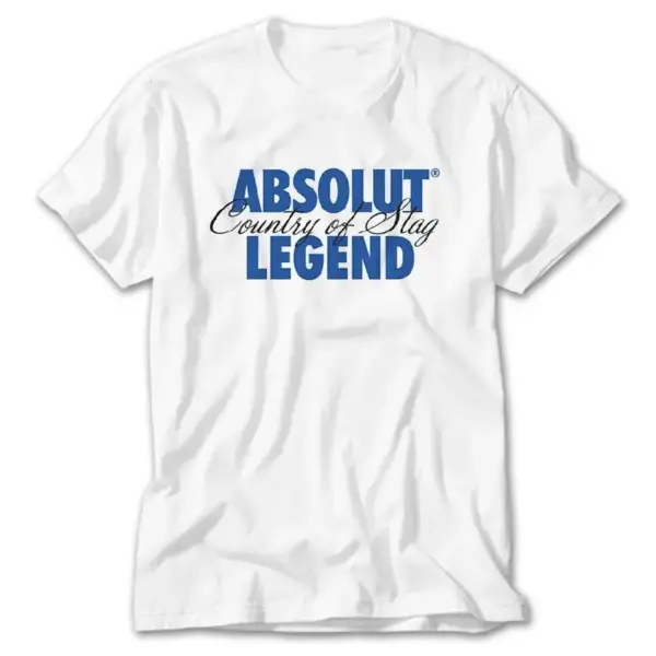 Absolut Legend, White T-Shirt