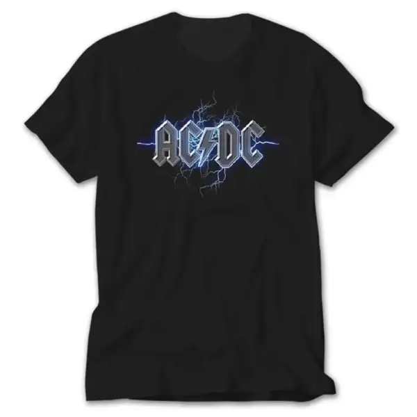Ac Dc Electricity, Black T-Shirt