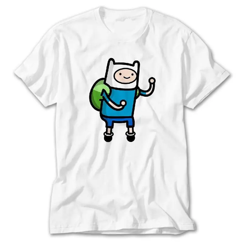 Advanture Time Tiny Finn, White T-Shirt