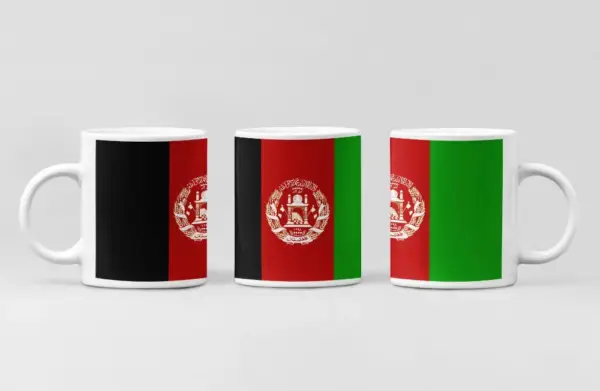 Afghanistan Flag Coffee Mug, Afghanistan Country National Flag Mug