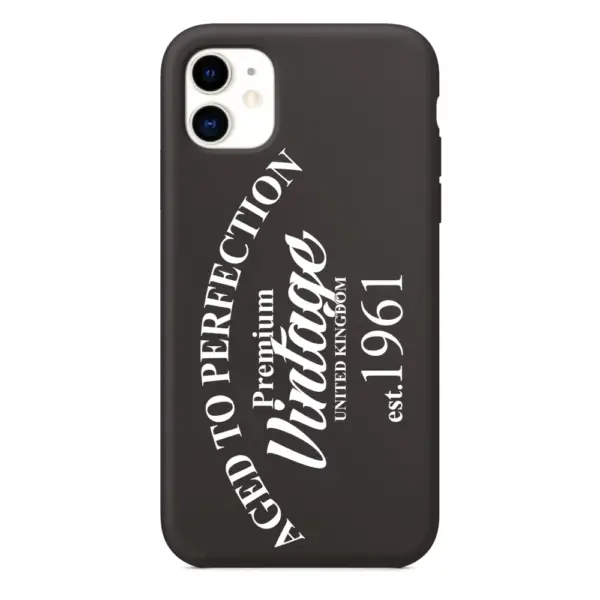 Aged to Perfection iPhone Case, Aged to Perfection Premium Vintage iPhone 15 Phone Case