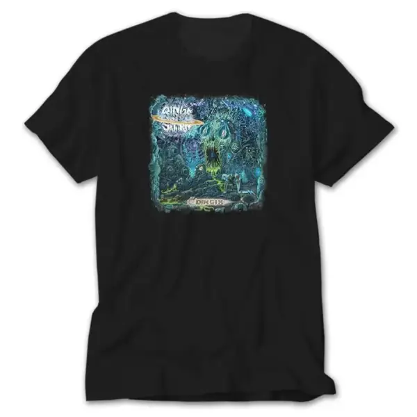 Aigns of Saturn, Black T-Shirt