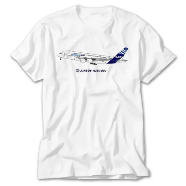 Airbus A380, White T-Shirt