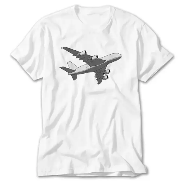 Airbus, White T-Shirt