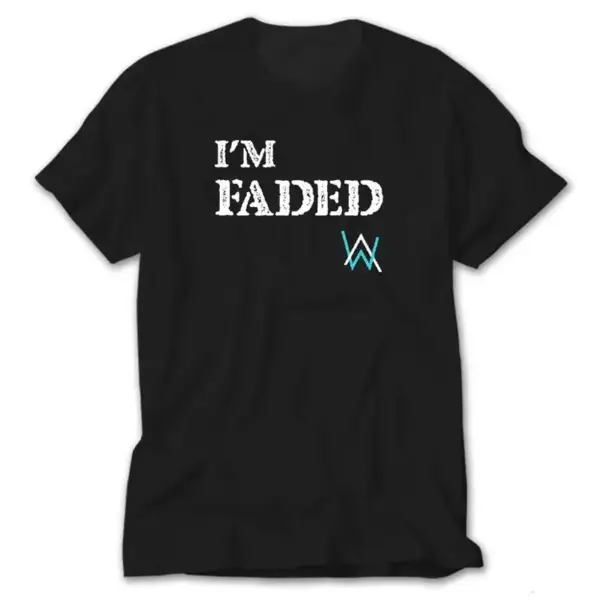 Alan Walker Faded, Black T-Shirt