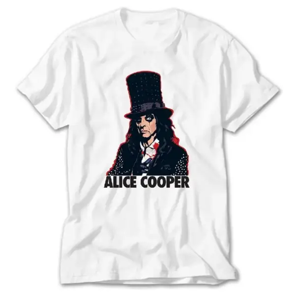 Alice Cooper, White T-Shirt