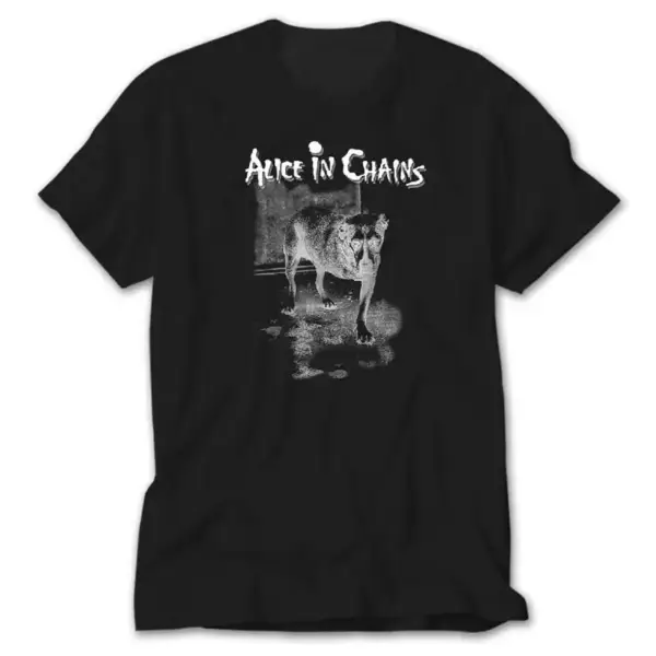 Alice in Chains Dog, Black T-Shirt