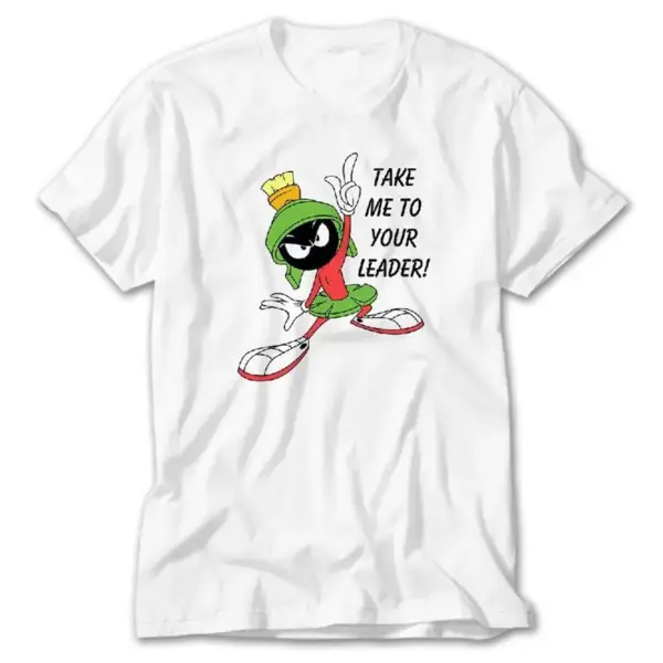 Alien Marvin, White T-Shirt