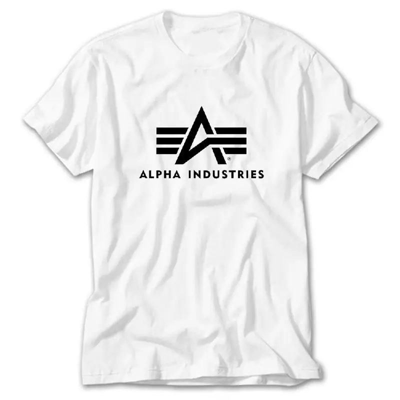 Alpha Industries, White T-Shirt