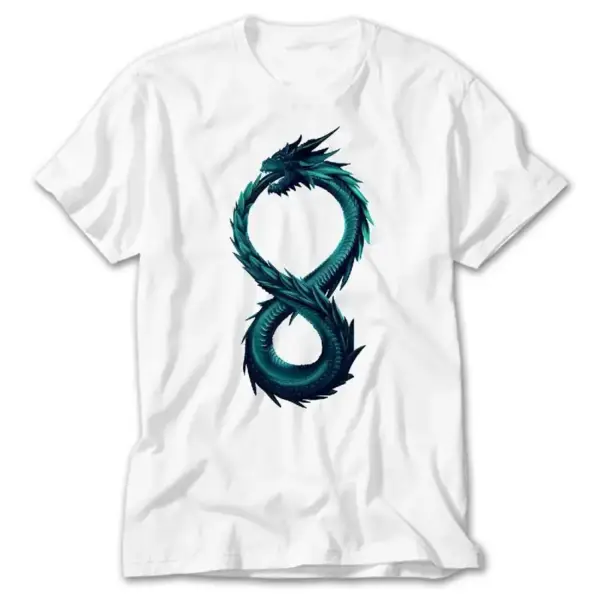 Altered Carbon Dragon 2, White T-Shirt