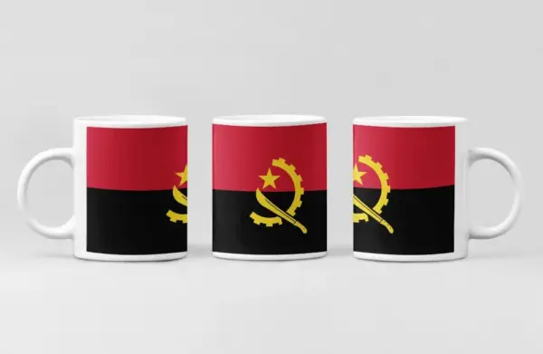 Angola Flag Coffee Mug, Angola Country National Flag Mug