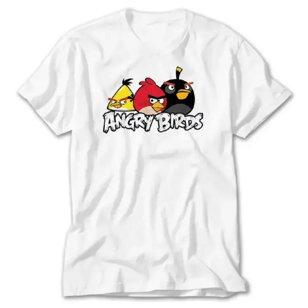 Angry Birds, White T-Shirt