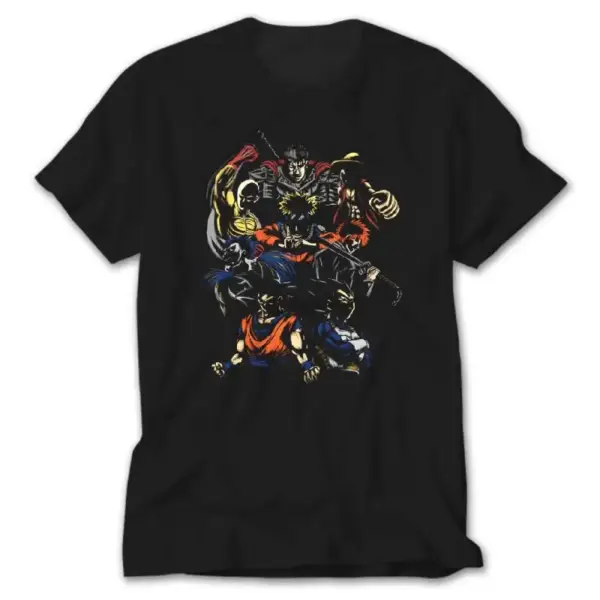 Anime, Black T-Shirt