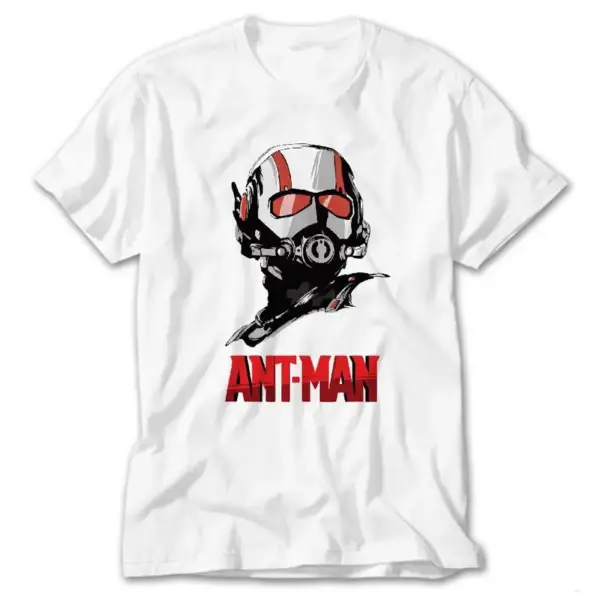 Ant-Man Mask, White T-Shirt