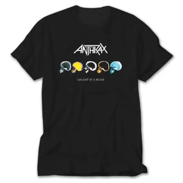 Anthrax Concert, Black T-Shirt