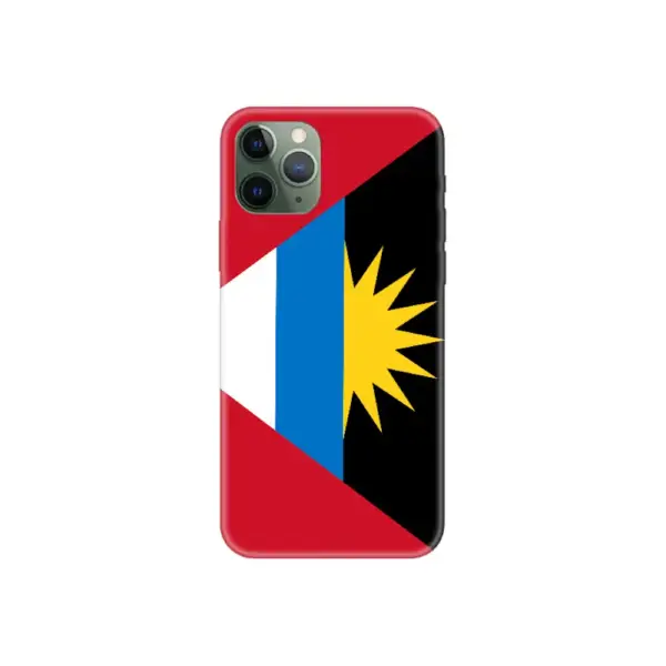 Antigua and Barbuda Flag iPhone Case, Antigua and Barbuda National Flag iPhone 15 Pro Max Phone Case