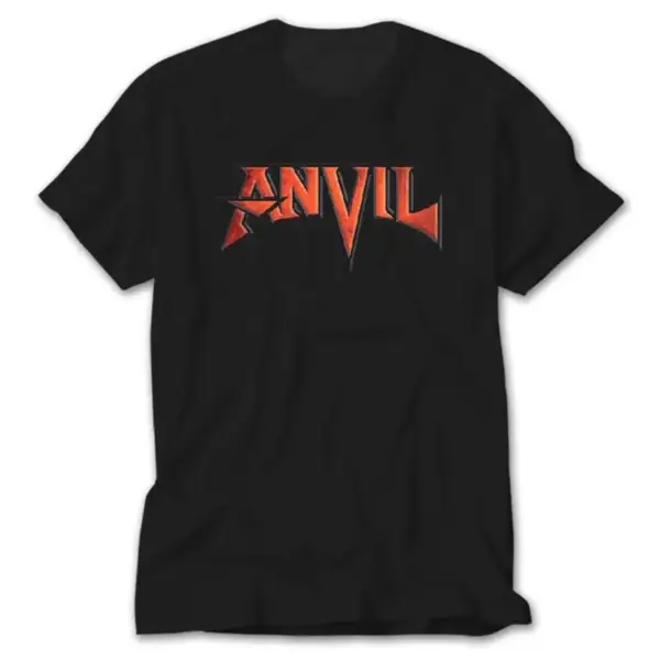 Anvil, Black T-Shirt