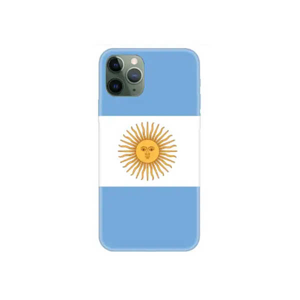 Argentina Flag iPhone Case, Argentina National Flag iPhone 15 Pro Max Phone Case