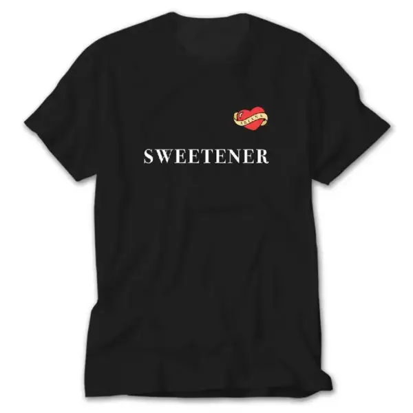 Ariana Grande Heart, Black T-Shirt