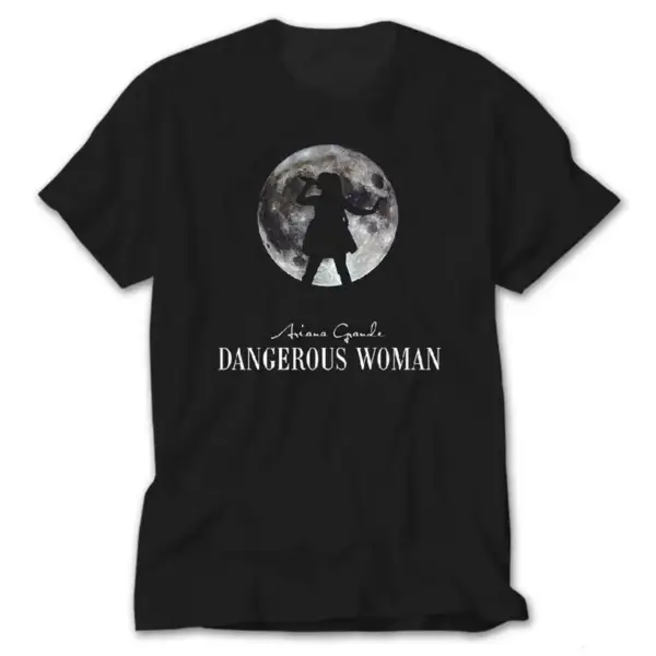 Ariana Grande Moon, Black T-Shirt