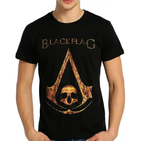 Assassin’s Creed Black Flag Men's Black T-Shirt