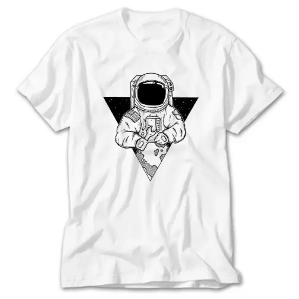 Astronaut, White T-Shirt