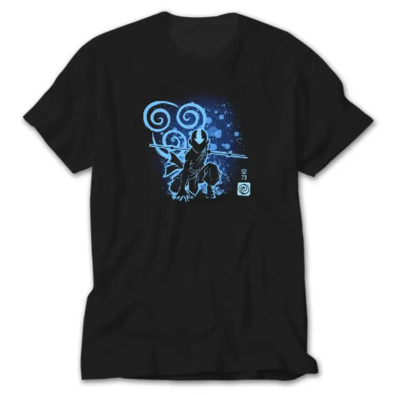 Avatar Of The Air, Black T-Shirt