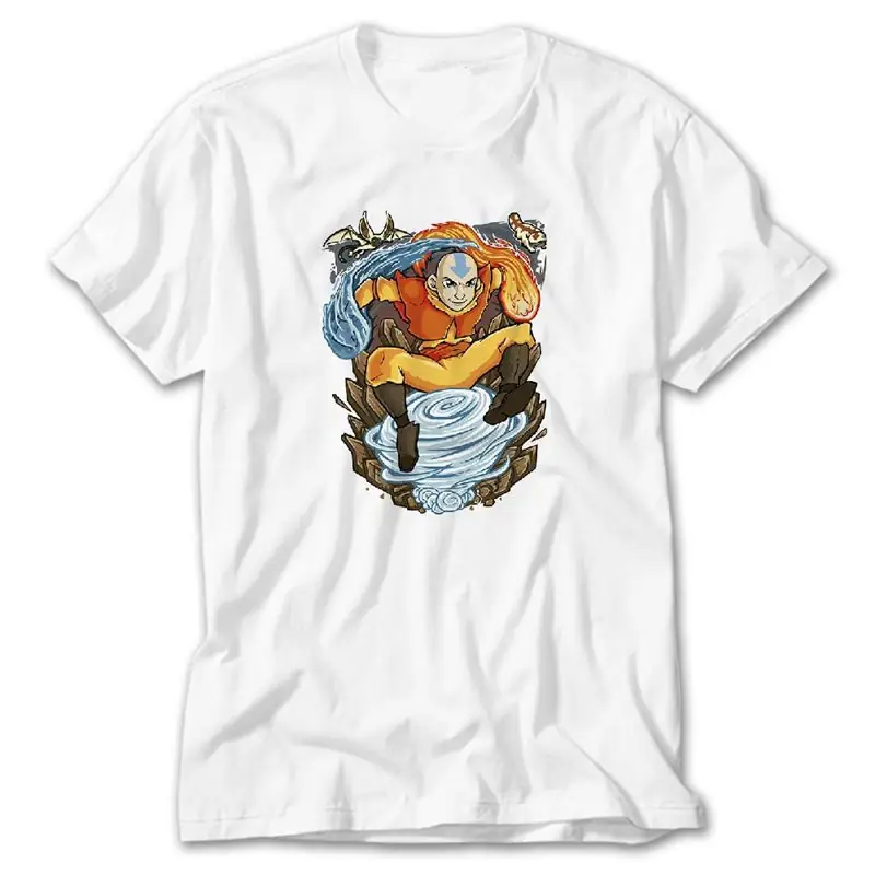 Avatar Of The Air Nomads, White T-Shirt