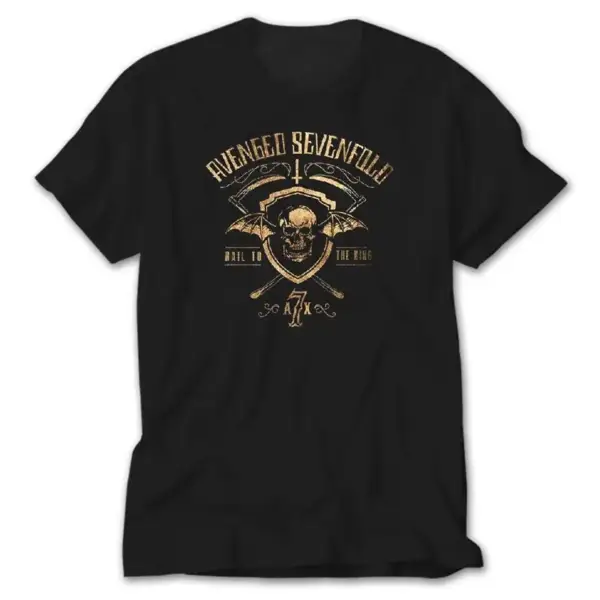 Avenged Sevenfold Hail to the King 2, Black T-Shirt