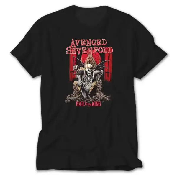 Avenged Sevenfold Hail to the King, Black T-Shirt