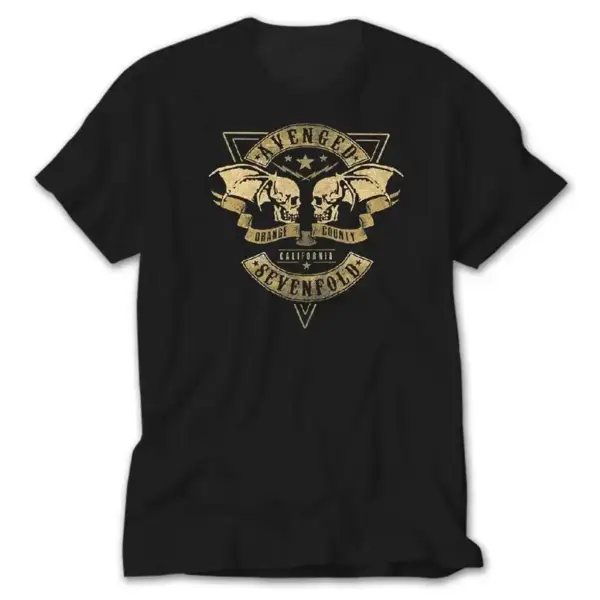 Avenged Sevenfold Orange County, Black T-Shirt