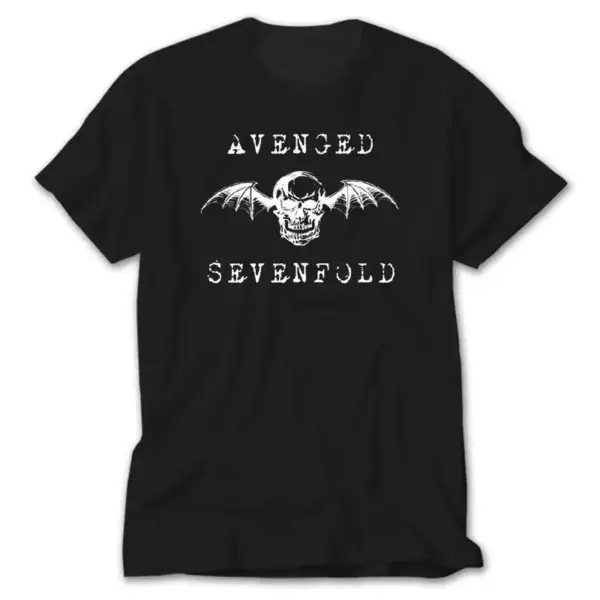 Avenged Sevenfold Skull, Black T-Shirt