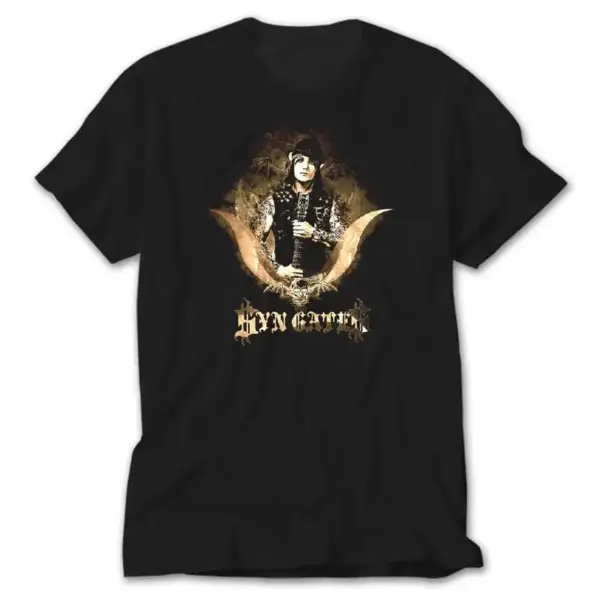 Avenged Sevenfold Synyster Gates, Black T-Shirt