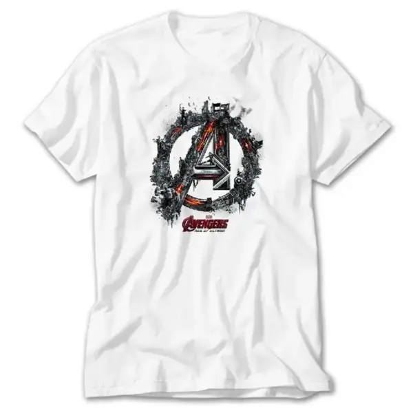 Avengers Dark City, White T-Shirt
