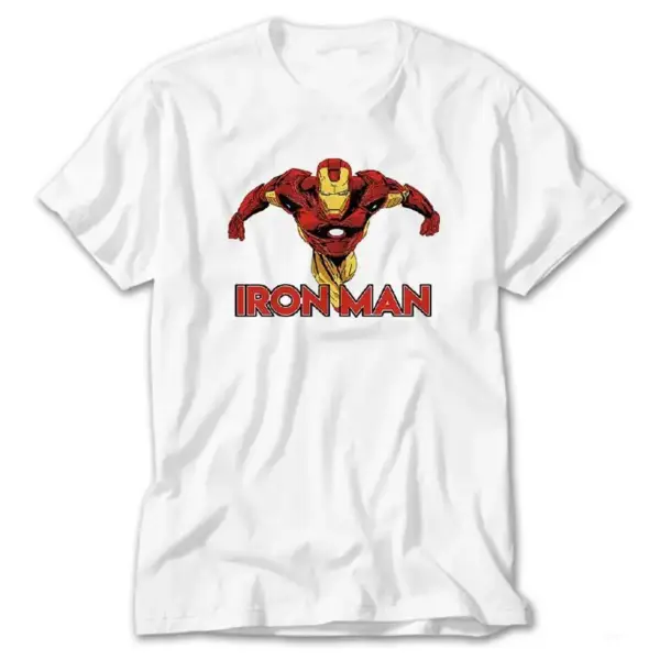 Avengers Infinity War Iron Man, White T-Shirt