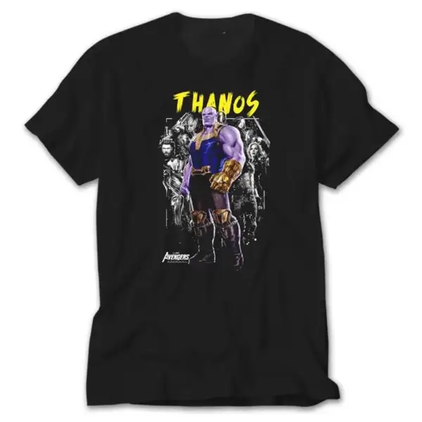 Avengers Thanos, Black T-Shirt