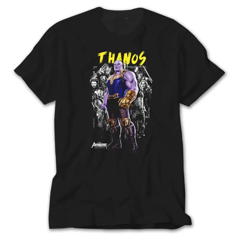 Avengers Thanos, Black T-Shirt