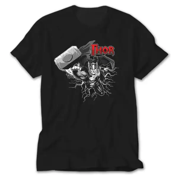 Avengers Thor Rising, Black T-Shirt