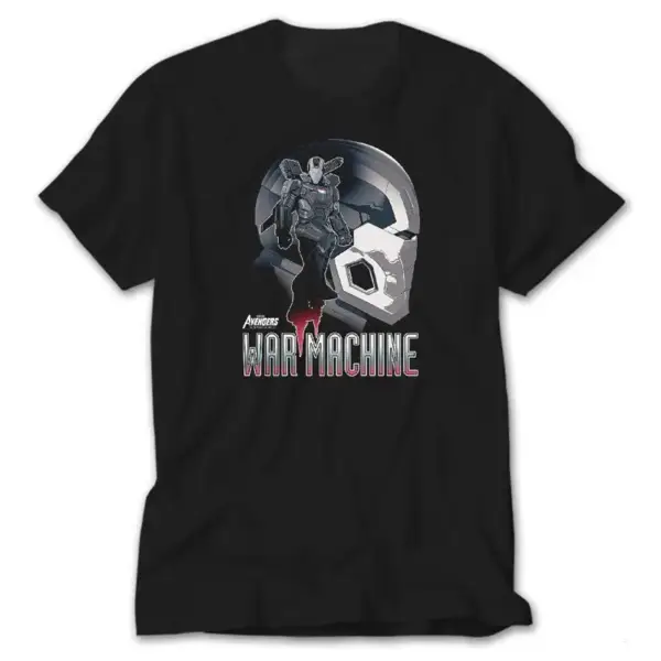 Avengers War Machine, Black T-Shirt