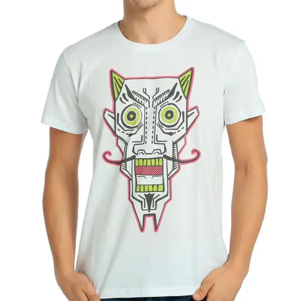 Dali Men's White T-Shirt