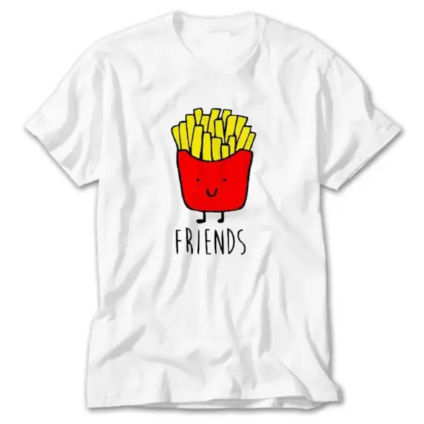 BFF Friends, White T-Shirt