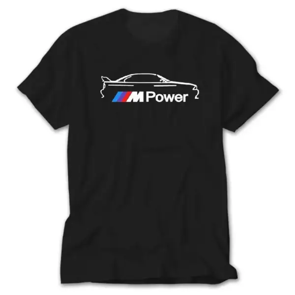 BMW M Power, Black T-Shirt