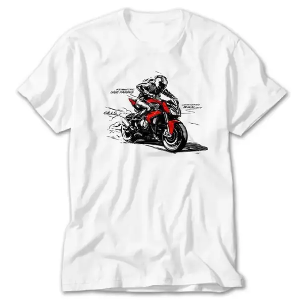 BMW S1000R, White T-Shirt