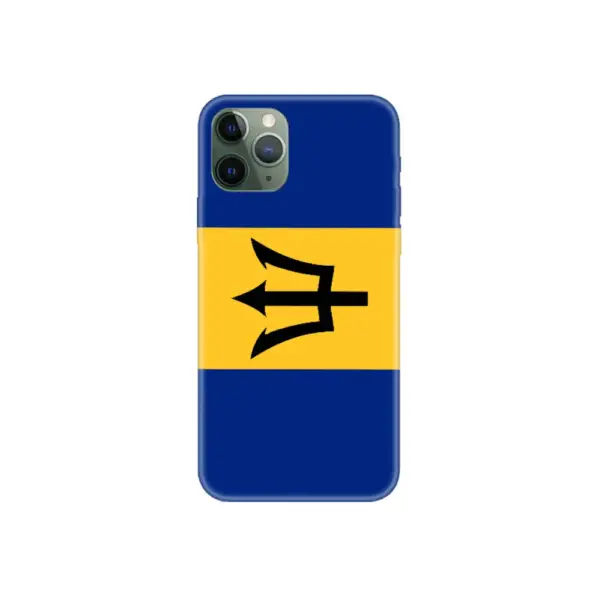 Barbados Flag iPhone Case, Barbados National Flag iPhone 15 Pro Max Phone Case