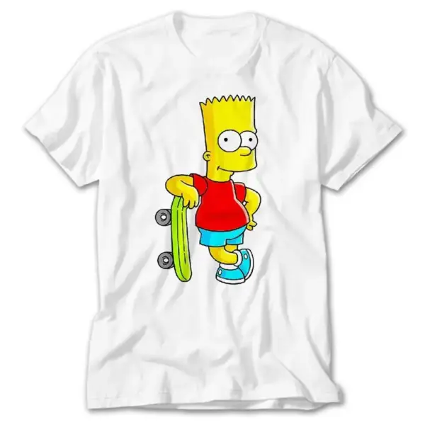 Bart Simpson, White T-Shirt