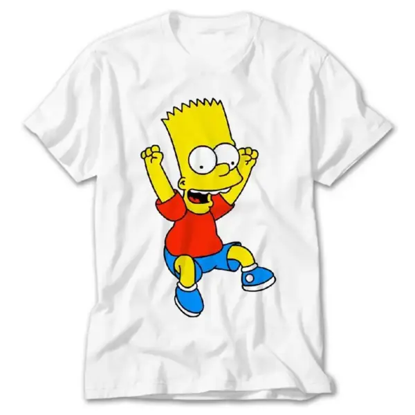 Bart Simpson, White T-Shirt